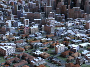 big city 50 3D Modell