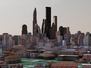 big city 50 3D Modell