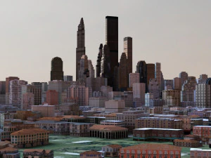 big city 50 3D Model