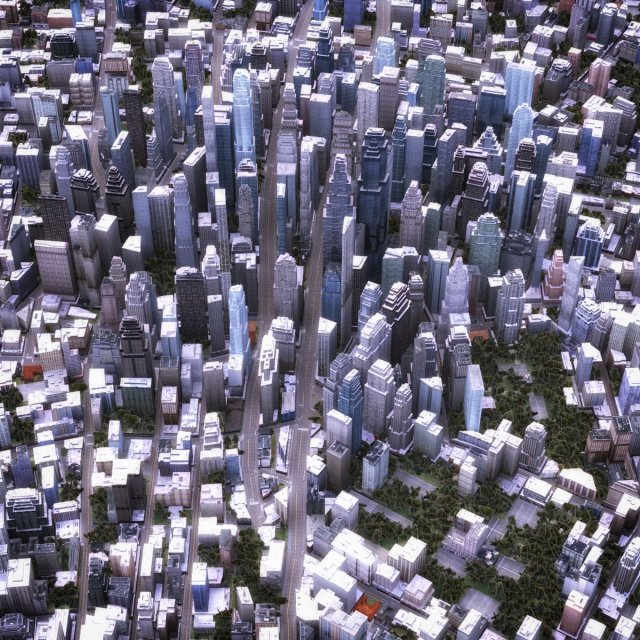 big city 52 Modèle 3D .c4d .max .obj .3ds .fbx .stl .blend 