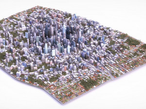 big city 52 Modèle 3D