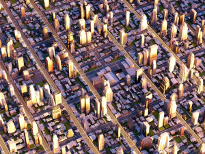big city 56 Modello 3D