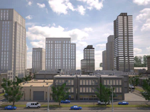city district 01 3D Model