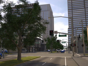 city district 01 3D Model