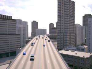 city district 02 3D Model