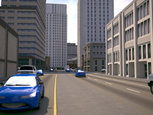 city district 02 3D Model