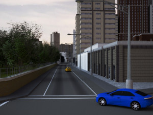 city scape 8 Model 3D