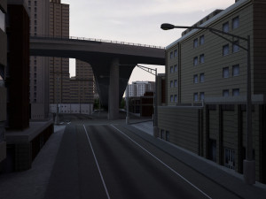 city scape 8 Model 3D