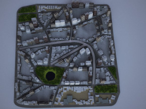 city scape 8 Model 3D