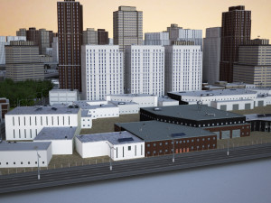 city scape 8 Model 3D