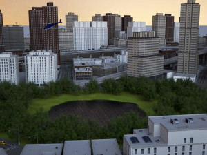 city scape 8 Model 3D