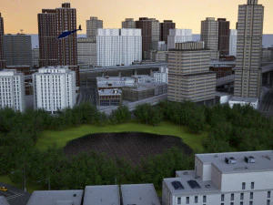 city scape 8 3D Model