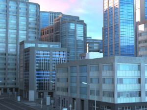 city scape 9 3D Model