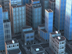 city scape 9 3D मॉडल