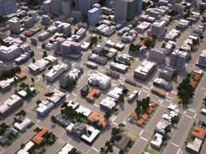 real time city 08 3D Model