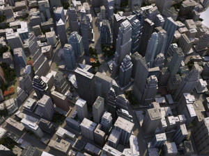 real time city 09 3D Model