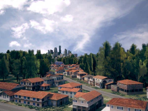 real time city 09 3D Model