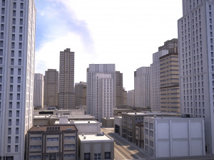 real time city 10 Model 3D