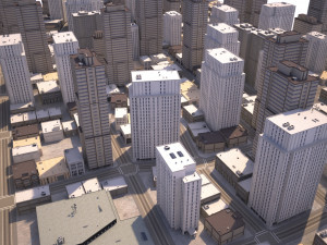 real time city 10 Model 3D