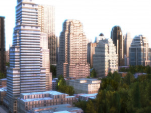 real time city 12 Model 3D