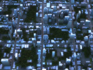real time city 12 3D Model