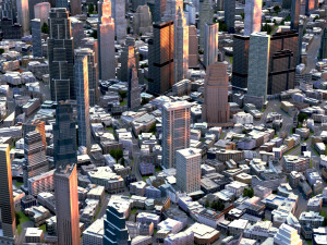 real time city 13 Modelo 3D
