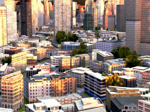 real time city 13 Modelo 3D