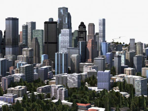 실시간 도시 14 3D 모델