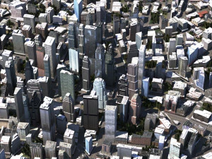 real time city 14 3D Model