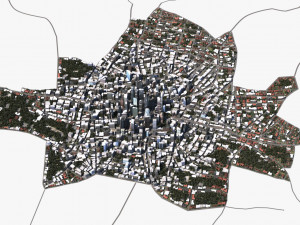 real time city 14 Modèle 3D