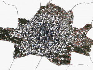 real time city 14 3D Model