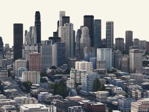 real time city 15 3D Model