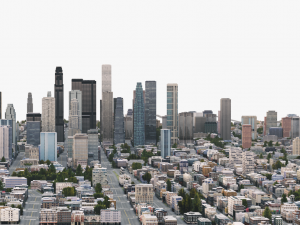 real time city 15 3D Model