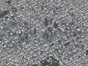 real time city 15 3D Model