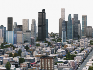 real time city 15 3D Model