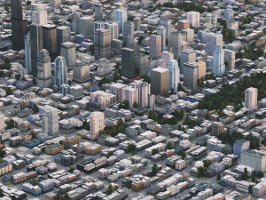 real time city 15 3D Model