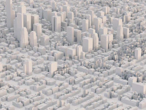 real time city 15 3D Model