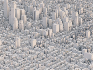 real time city 15 3D Model