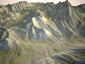 landscape 91 3D Model