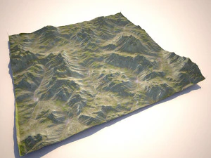 landscape 91 3D Model