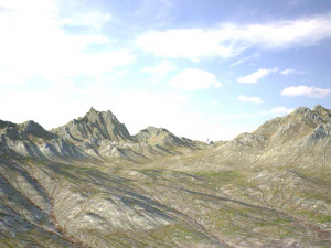 landscape 91 3D Model
