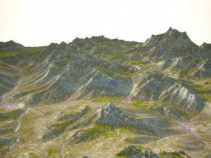 landscape 91 3D Model