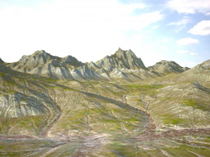 landscape 91 3D Model