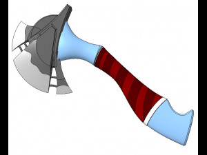Axe number 4 3D मॉडल
