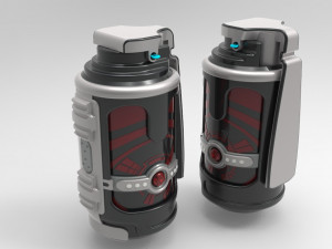 scifi grenade 3D 模型