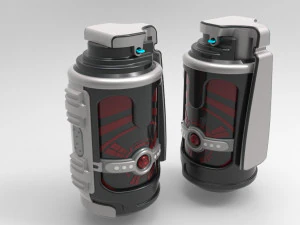 scifi grenade 3D Model