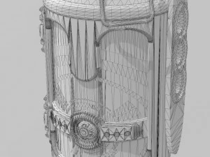 scifi grenade 3D Model