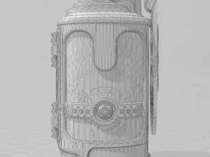 scifi grenade 3D Model