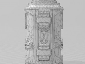 scifi grenade 3D 模型