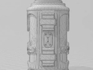 scifi grenade 3D Model